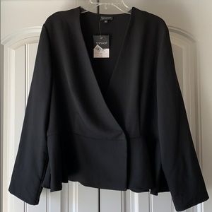 Topshop peplum blazer